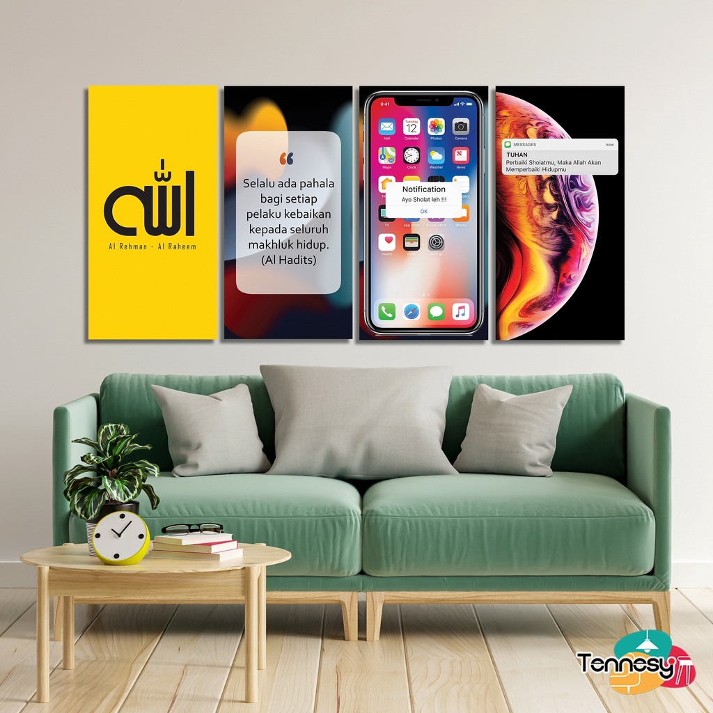 TENNESY HIASAN DINDING QUOTE REMINDER 10X20 CM WALL DECOR PAJANGAN KAYU POSTER DEKORASI DINDING RUMAH KAMAR TIDUR