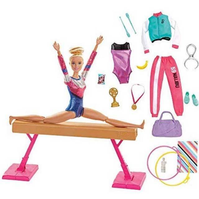 Barbie Gymnastics Playset Doll