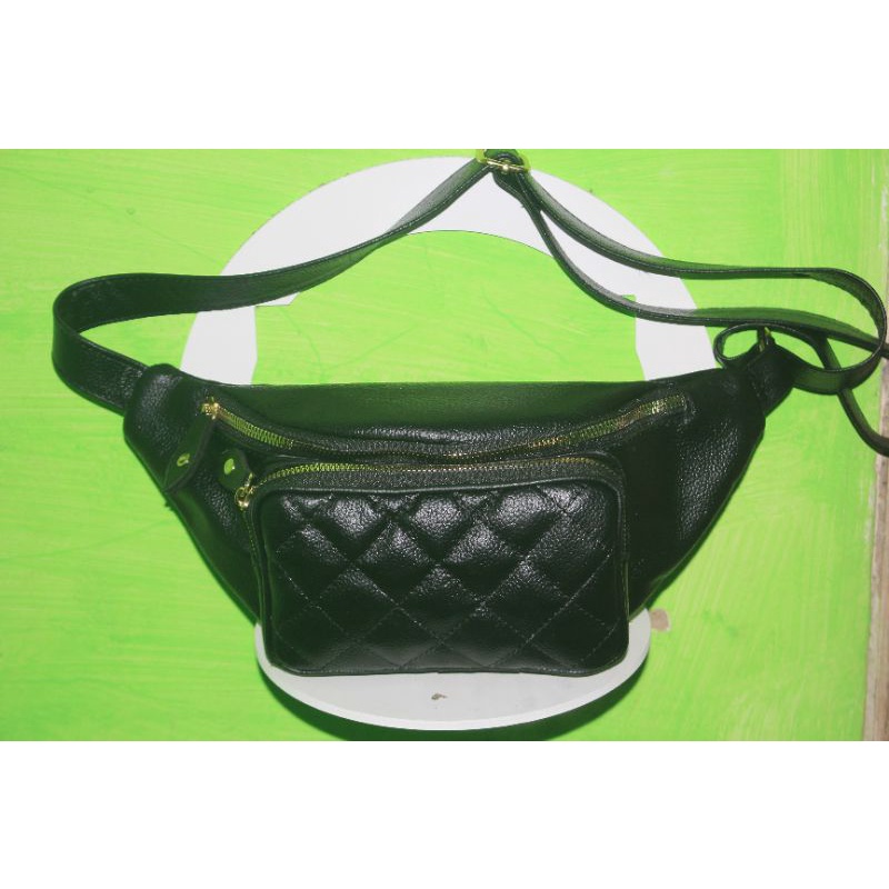 waisbag termurah premium /waisbag kulit papirut /TAS PINGGANG WANITA/TAS DADA KULIT SAPI ASLI