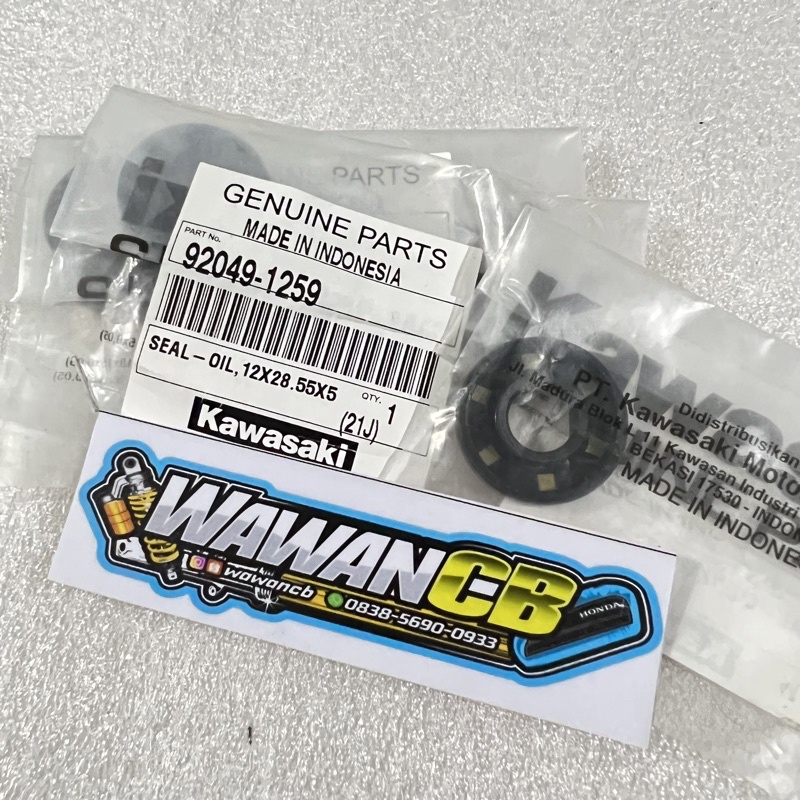 Oli seal waterpump ninja 150  R RR SSS kGP 92049-1259