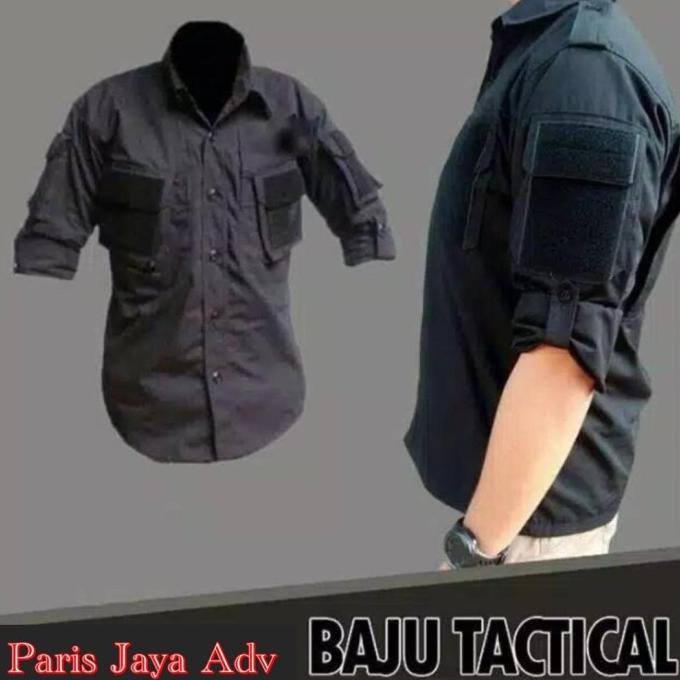 Kemeja Tactical Panjang|Baju Kemeja Taktikal Lapangan|Polisi|Army 511 TERJANGKAU