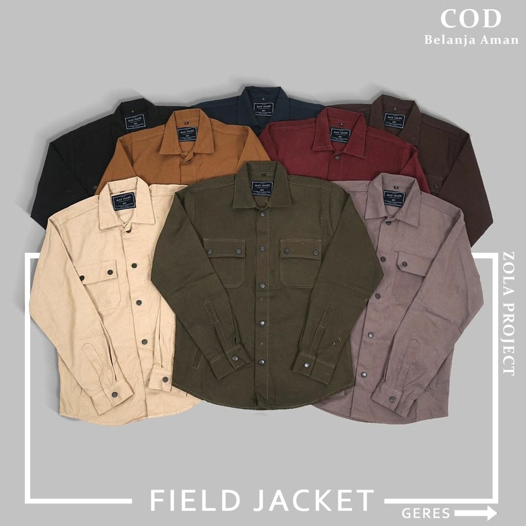 JAKET SEMIPARKA SEMIPARKA JAKET KANVAS FIELD JACKET JAKET SEMIPARKA SEMIPARKA JAKET KANVAS FIELD JACKET