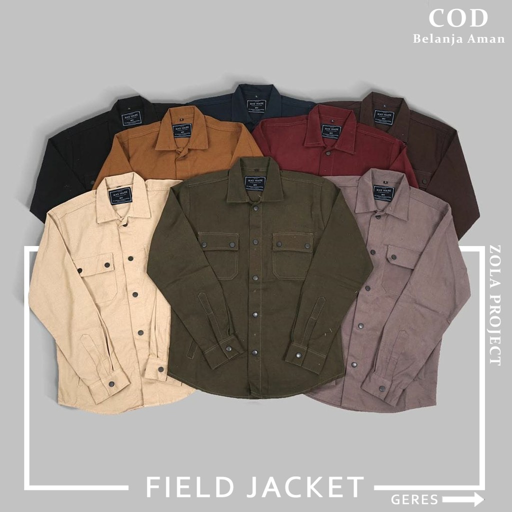 JAKET SEMIPARKA SEMIPARKA JAKET KANVAS FIELD JACKET 