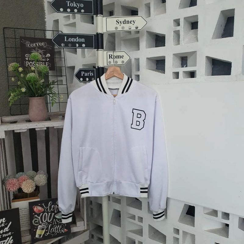sweater jaket B ZIPER BASRBAL