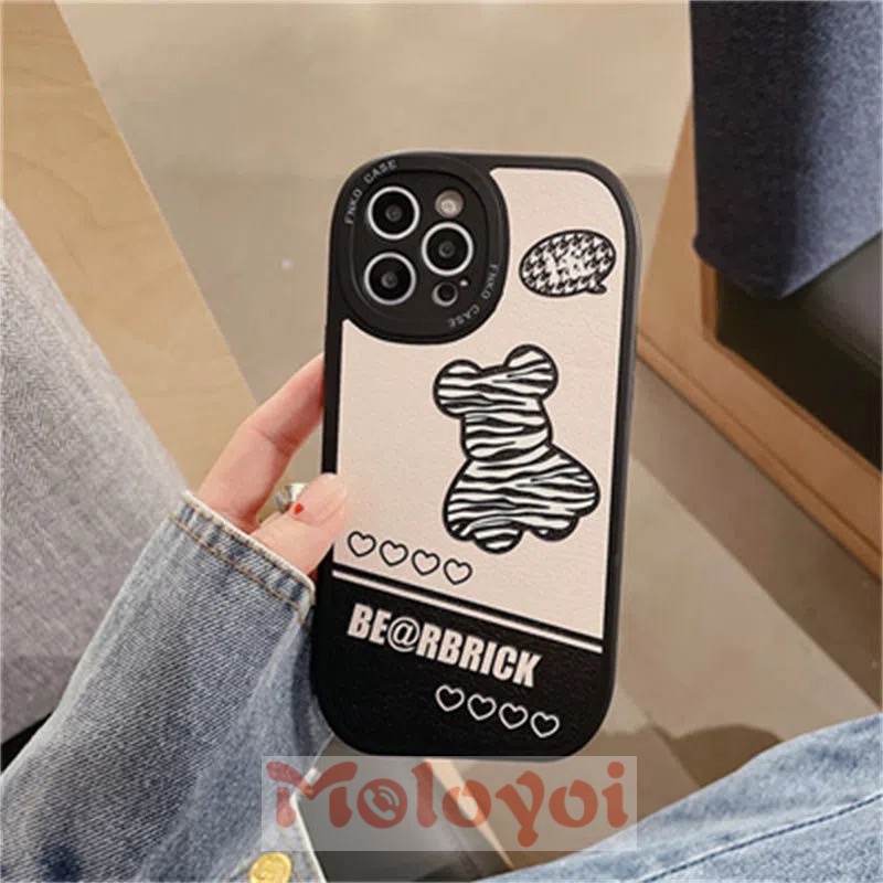 Soft Case TPU Motif Beruang Untuk Samsung A73 5G A13 M23 A33 A32 A12 A50s A03 A30s A50 A53 A10s A03s A02s A22 A23 A52 A72 A21s A71 A51 A3S A20s Aviol