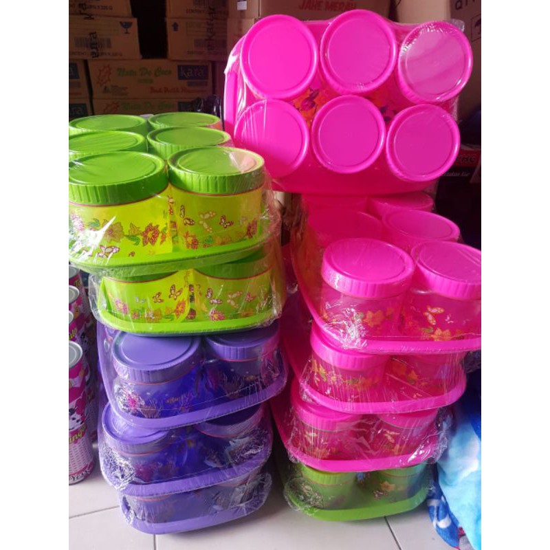 TOPLES NAMPAN PLASTIK (6 TOPLES+1 NAMPAN)