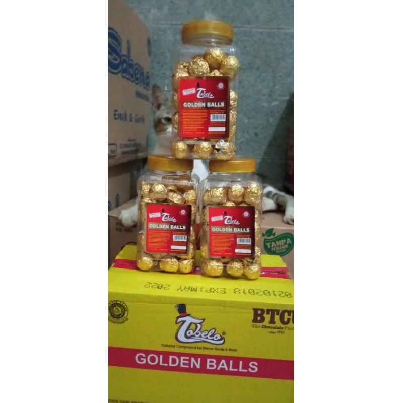 

Coklat Golden balls Isi 45pcs