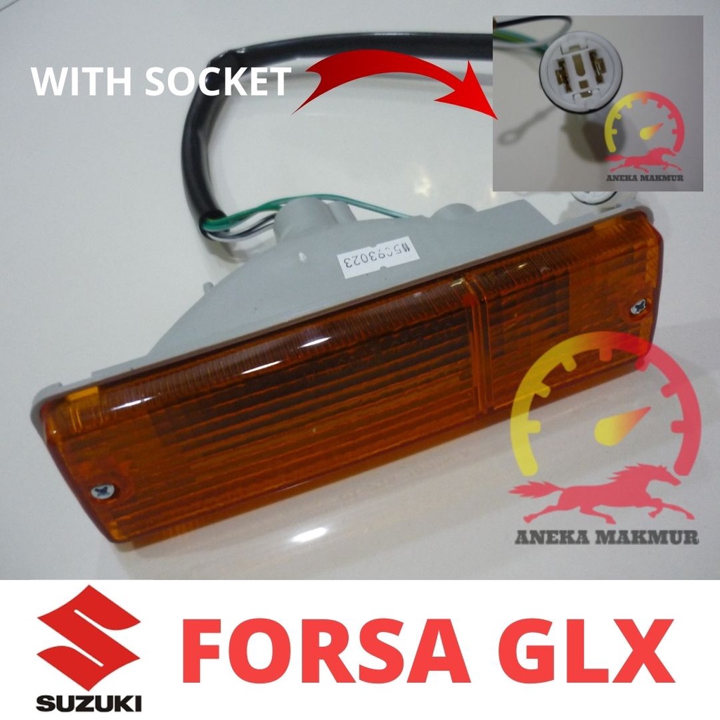 LAMPU FRONT CORNER LAMP SUZUKI FORSA GLX SA413 LAMPU SEN BUMPER SUZUKI FORSA GLX SA413