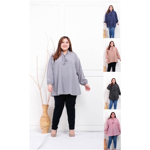 COD blouse super jumbo 5xl Ld 145cm