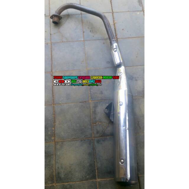 Knalpot Megapro New Original AHM