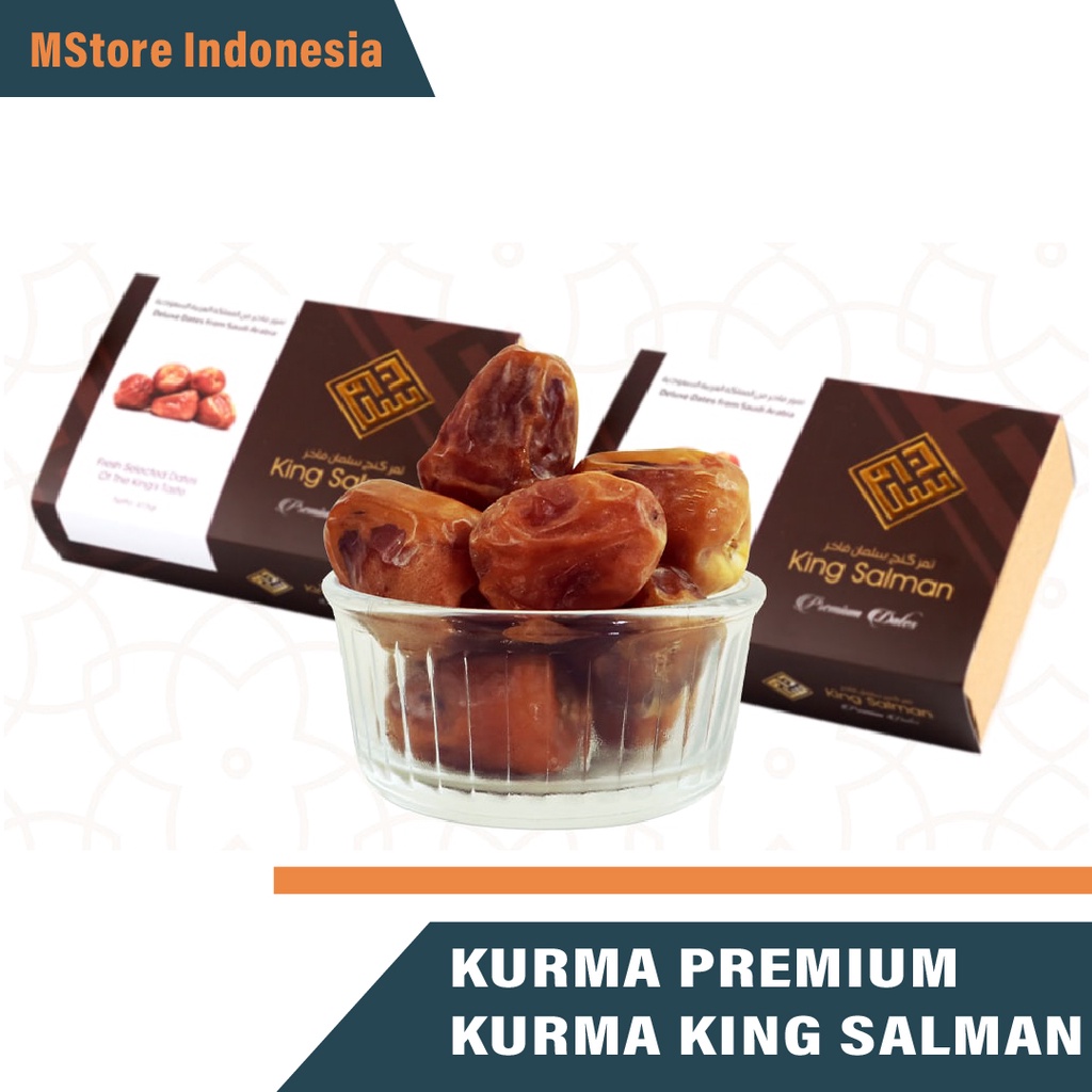 

KURMA KING SALMAN SUPER PREMIUM KURMA RAJA GRADE VIP - Kurma Sukari Premium - Kurma Madu