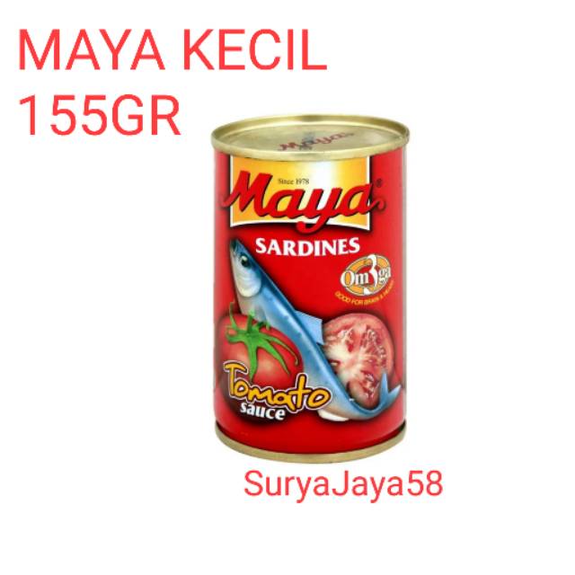 SARDEN MAYA KECIL 155G | SARDEN MAYA BESAR 425G | SARDEN BOTAN BESAR 425GR | SARDEN KALENG MURAH