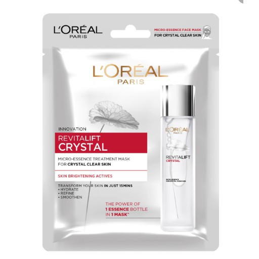 LOREAL REVITALIFT CRYSTAL MASK SACHET @MJ