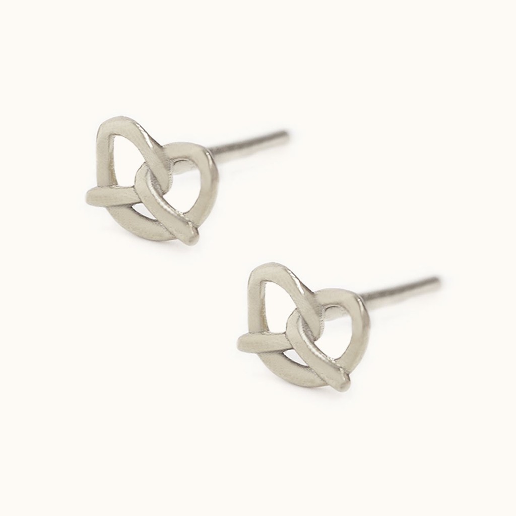 Pretzel Earrings - Anting Jepit Snack Pretzel Unik - LOULOUROSE