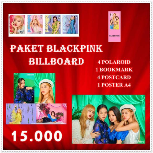 PAKET BLACKPINK BILLBOARD