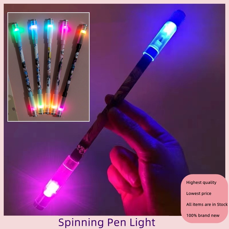 Pulpen Gel Gaming Led Anti slip Nyaman Ukuran 0.5mm