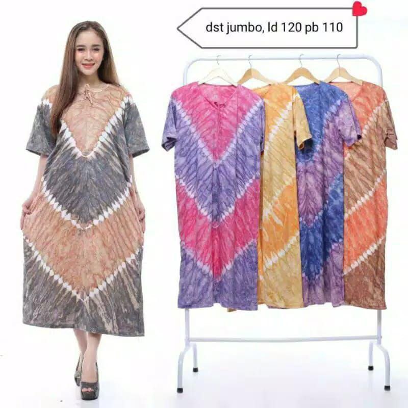 Daster kaos lengan pendek jumbo XXL ld 120 baju ibu hamil bumil wanita murah