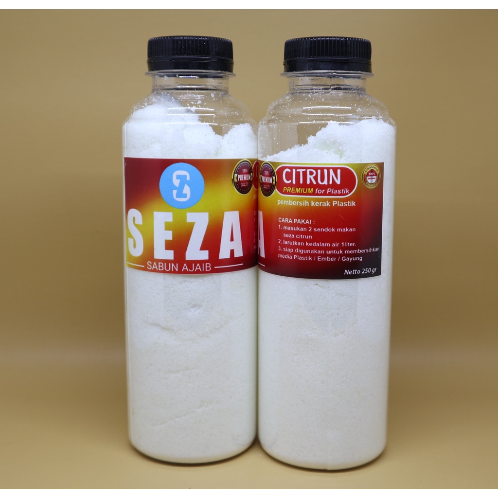 CITRUN 250gr / Sitrun / Citrun / Pembersih Plastik / SEZA CITRUN Premium