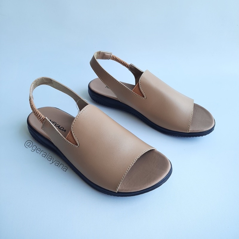 DISKON DAY! Sandal Wanita Nevada - Slop Let Nevada - Sandal Selop tali