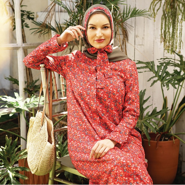 Shafira atasan Tunik Lyra Midi Dress