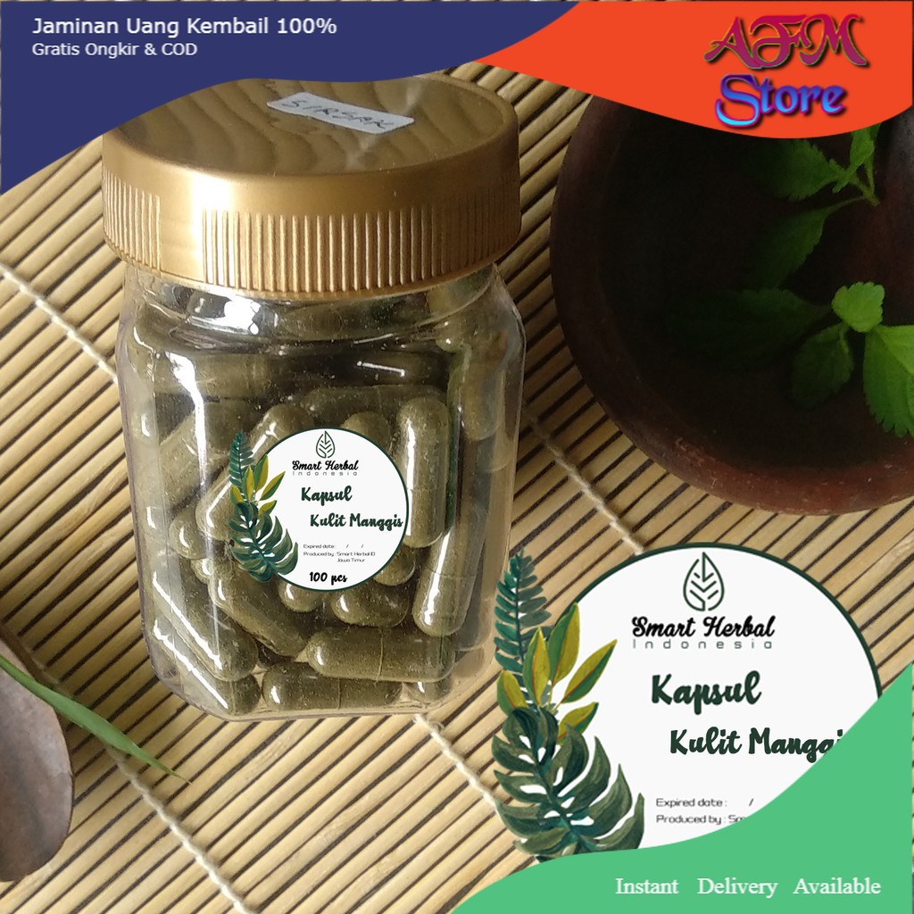 

Kapsul Kulit manggis organik isi 100 pcs