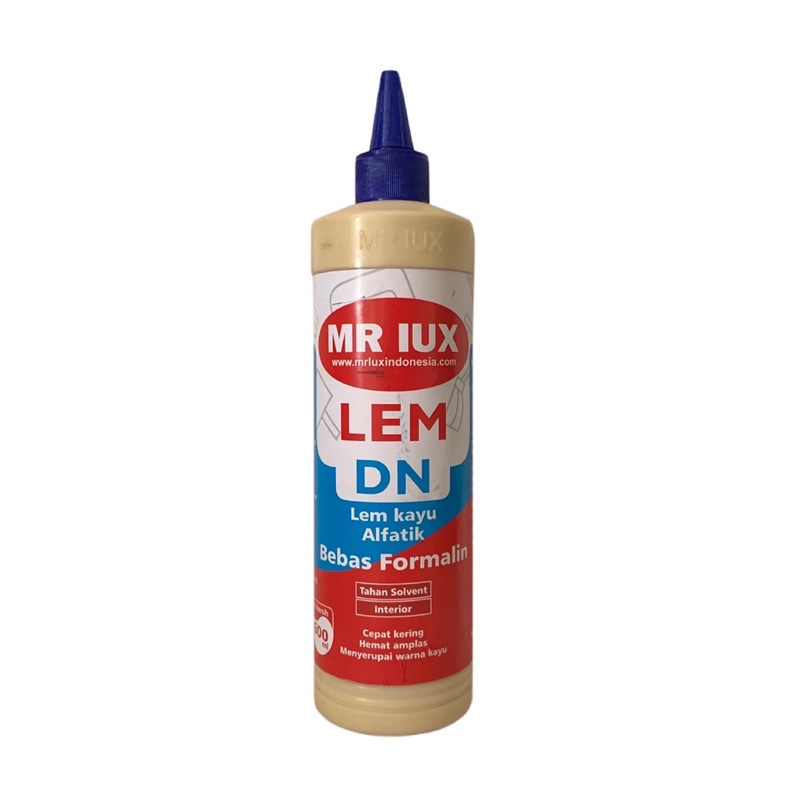 Lem Kayu Presto Mr Iux / Lem DN Alfatik Wood Glue Bebas Formalin 600 ml