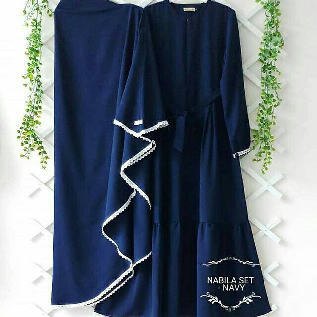 Nabila gamis set (vg)