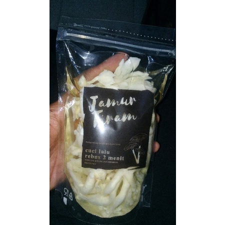 

Jamur tiram putih kemasan blanching