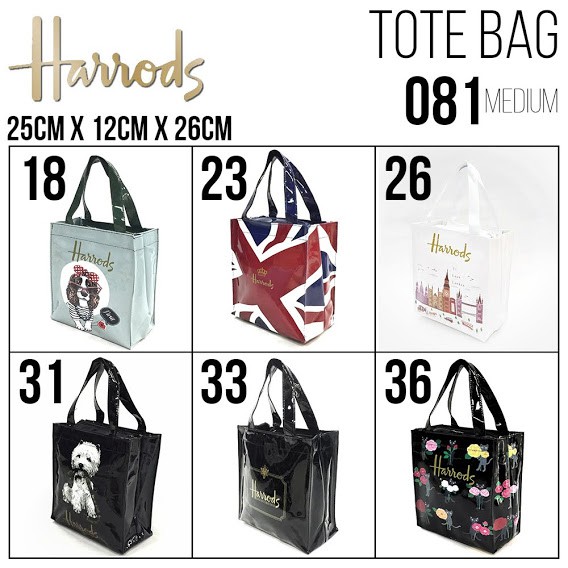 Tote Bags Remaja Harrods 081 Medium - Skoola