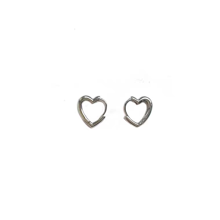 Anting Tusuk Gantung Bahan Sterling Silver 925 Desain Persegi / Bulat Gaya Simple / Retro Untuk Wanita