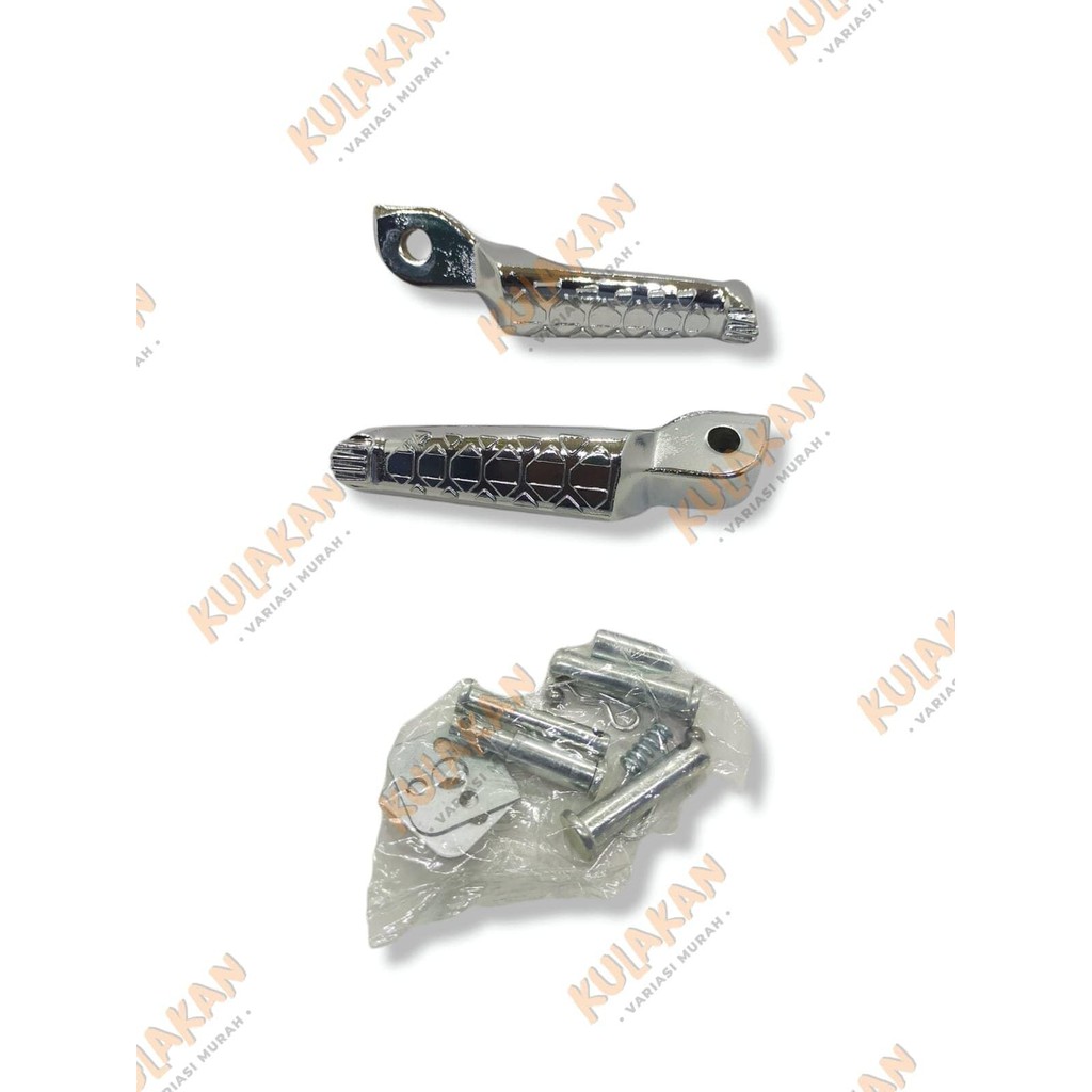 Step Footstep Pijakan Belakang Aprilia Aprillia Crom Chrome Yamaha Honda Universal Beat Vario Mio