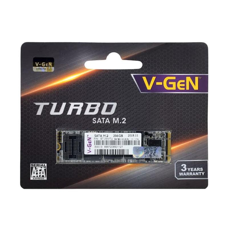 VGeN SSD M.2 SATA 256GB TURBO 2280 / SSD V-GeN M2 SATA TURBO