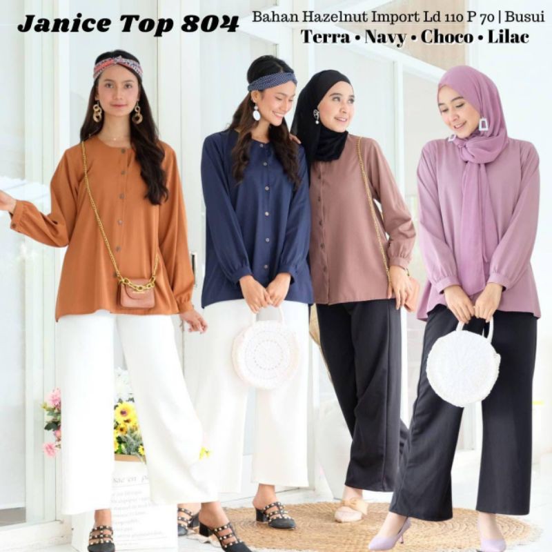 JANICE TOP / KEMEJA JUMBO