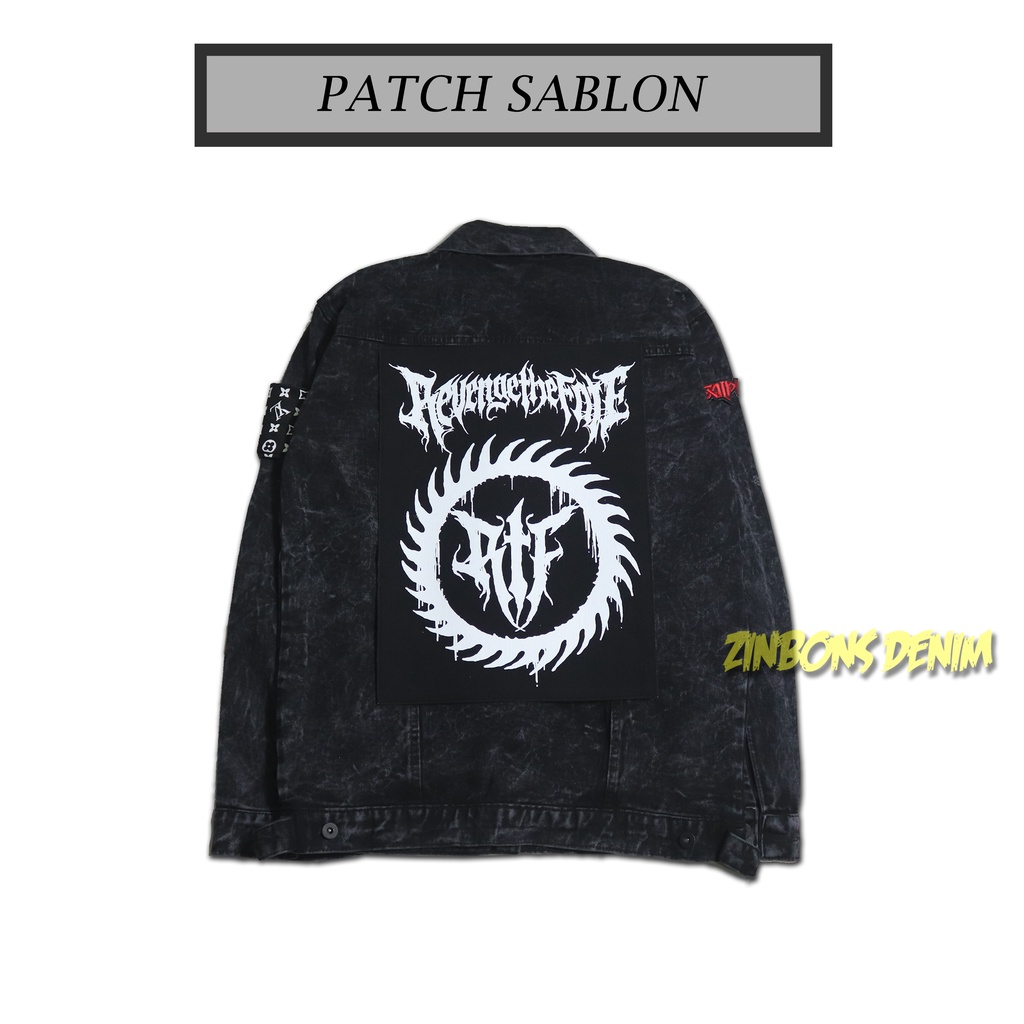 BACKPATCH SABLON PATCH MUSIC PATCH PUNK PATCH KEREN PATCH TERLARIS