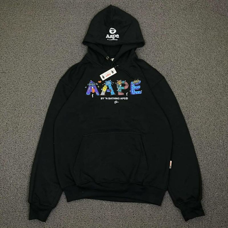 Hoodie sweater Jaket Aape Camo Fulltag