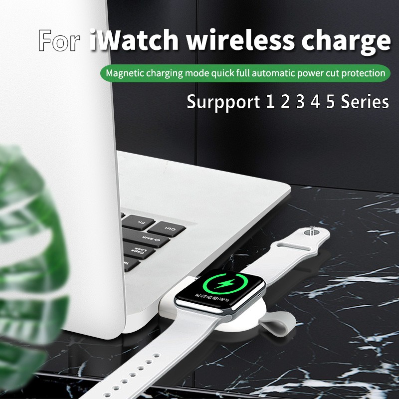 Hot Sale/[Upgraded] for Apple Watch Wireless Charger, Charger iWatch Magnet Portable Untuk Travel Outdoor, Untuk Apple Watch Series12345