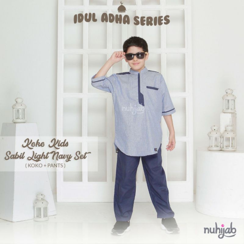 KOKO SET SABIL KIDS / Nuhijab / original product/koko anak