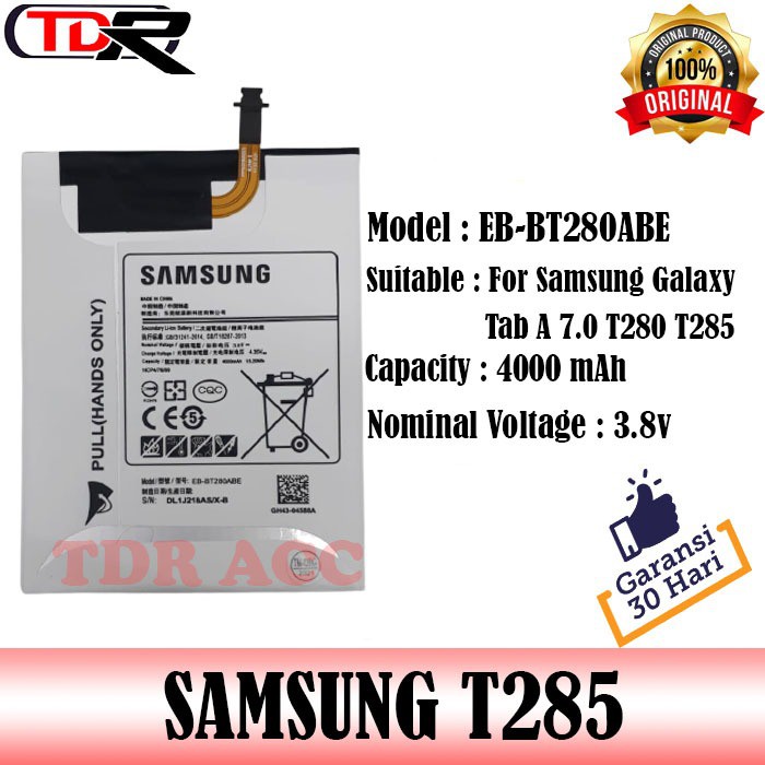 BATRE - BATRAI - BATERAI SAMSUNG TAB A 7&quot;/T280/T285/EB-BT280ABE