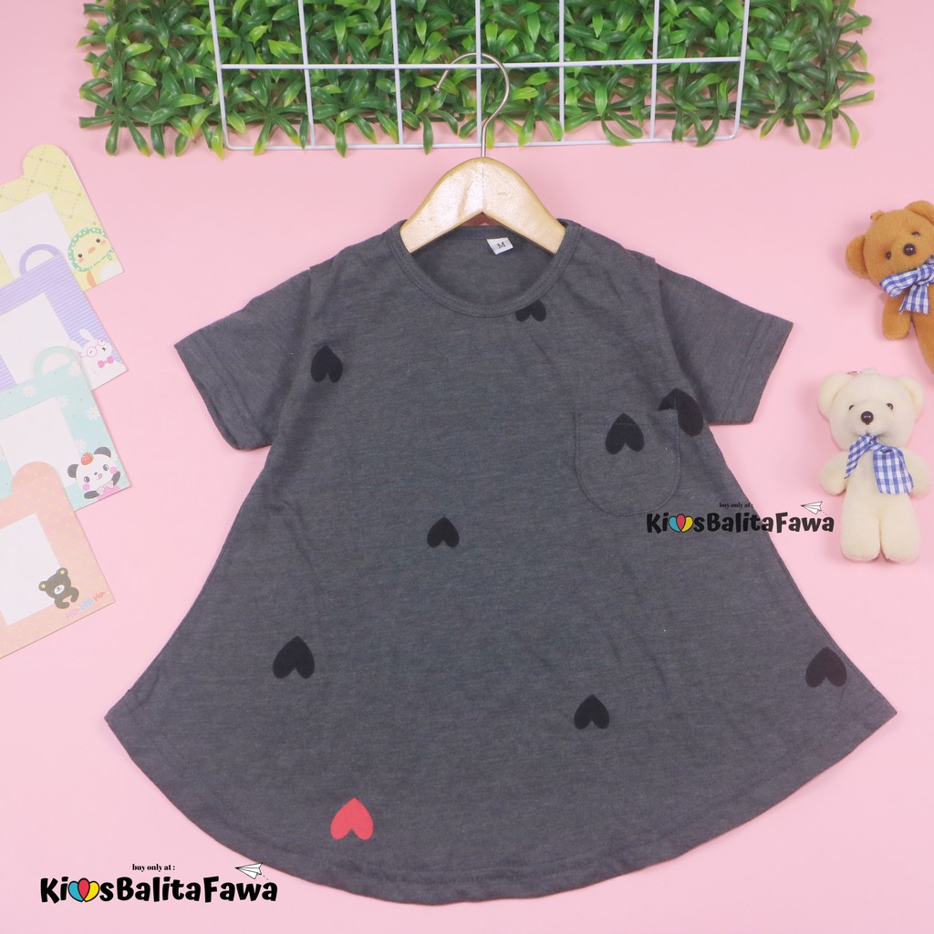 Kaos Moonella uk 3-4 Tahun / Kaos Anak Perempuan Lengan Baju Anak Murah Oskosh Motif Branded Lucu