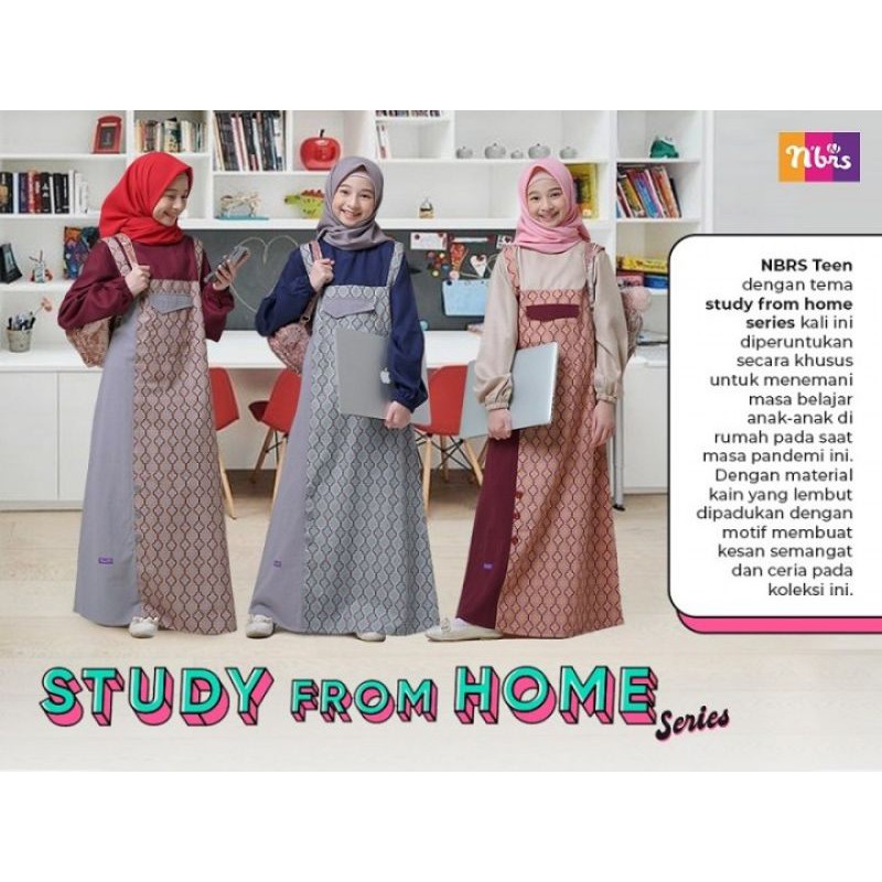 GAMIS TEEN NIBRAS NT 59 NT 059 / GAMIS REMAJA / Fashion Muslim