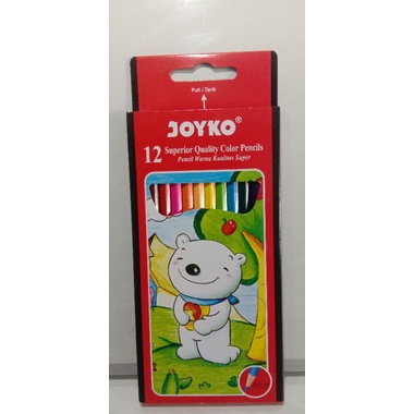 

PENSIL WARNA 12 - JOYKO COLOR PENCILS 12