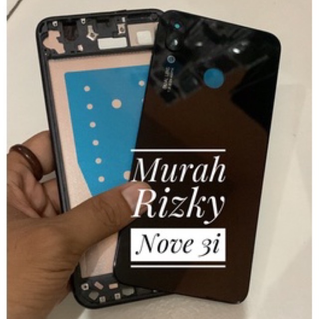 Housing fullset Huawei Nova 3i Frame lcd Plus Bcakdoor Nova 3i Ori