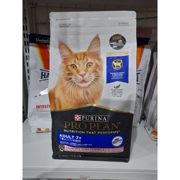 Proplan Cat Adult 7+( Senior) Salmon &amp; Tuna Formula 1,5 kg - Makanan Kucing Royal canin