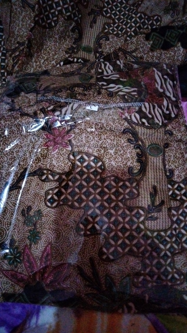 Atasan Batik Dolby Dolbi Dobby Doby Tenun Sutra Tulis Halus Katun Atbm Baron ,sarombit Atasan
