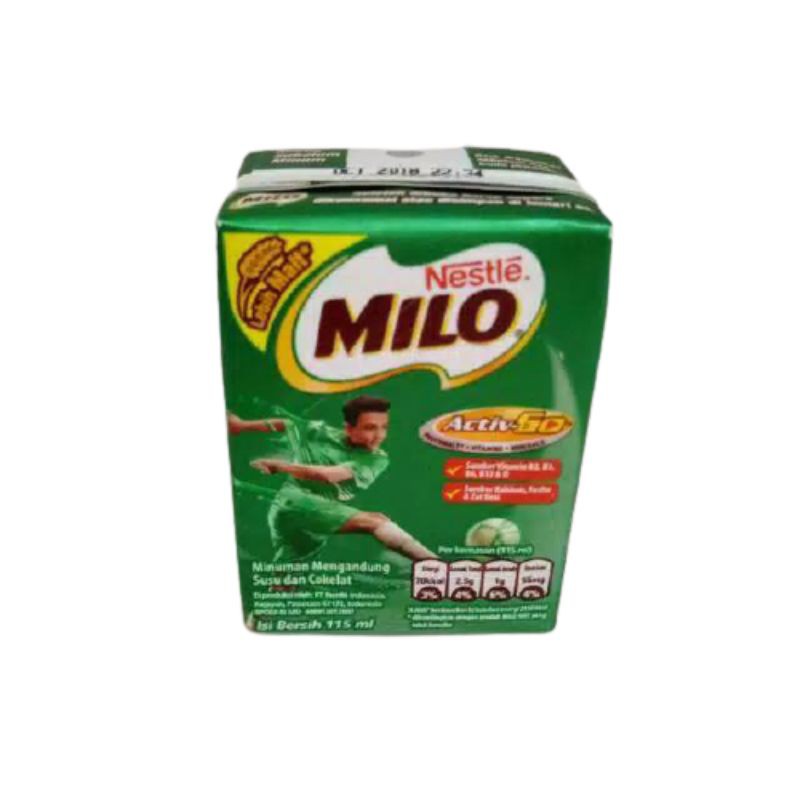 

MILO Activ-GO Coklat Susu UHT 115ml