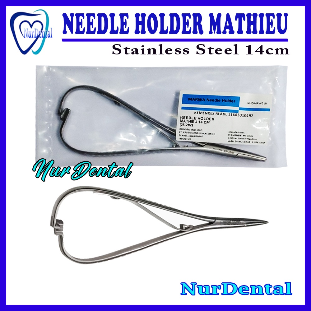 Needle Holder Mathieu mathiew dental needle holder mathiu