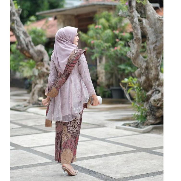 Set Couple Mega Tunik Lilac (KODE 8015)