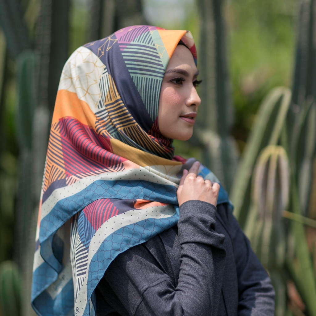 Hijab Segi Empat | Melody 10 | Levelup | Levelscarves