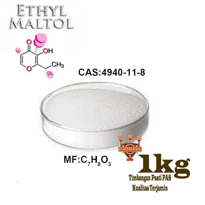

Premium Ethyl Maltol Pure 1kg Etil Maltol 1 kg Penguat Aroma Essence