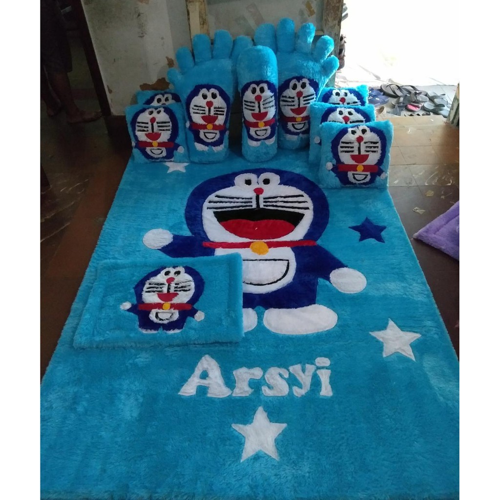 Bizzarpillow Karpet Bulu Rasfur Full Set 200 x 150 x 5 cm BZ290